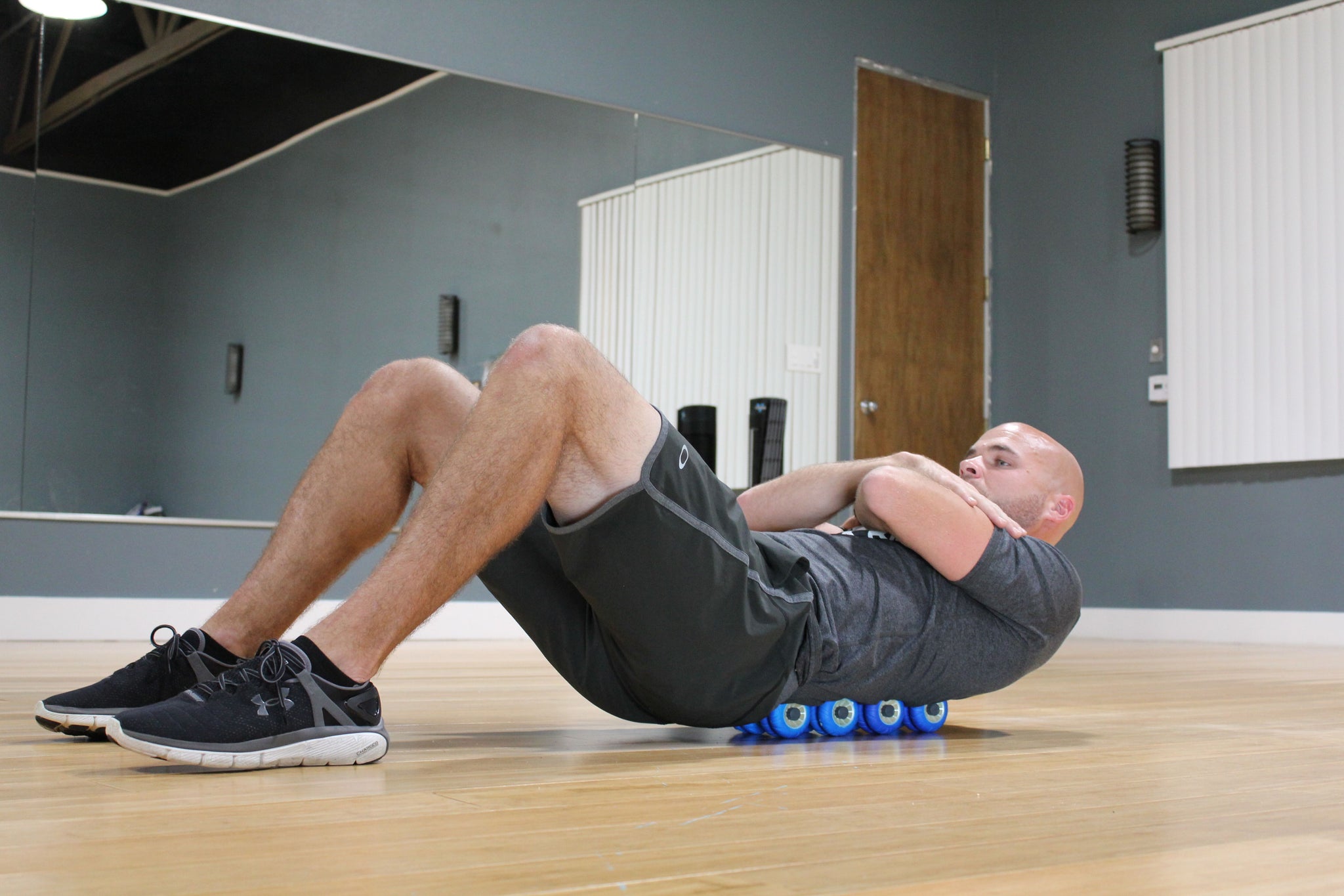 Back roller for muscle pain